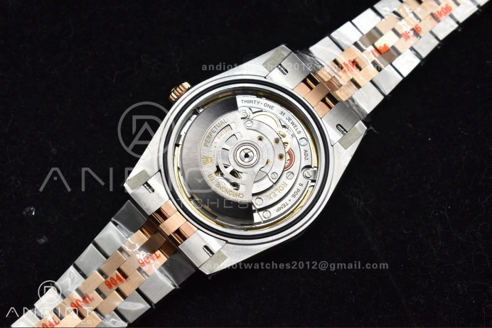 DateJust 41 SS RG 126333 Clean 1:1 Best Edition 904L Steel White MOP Diamonds Dial on Jubilee Bracelet VR3235