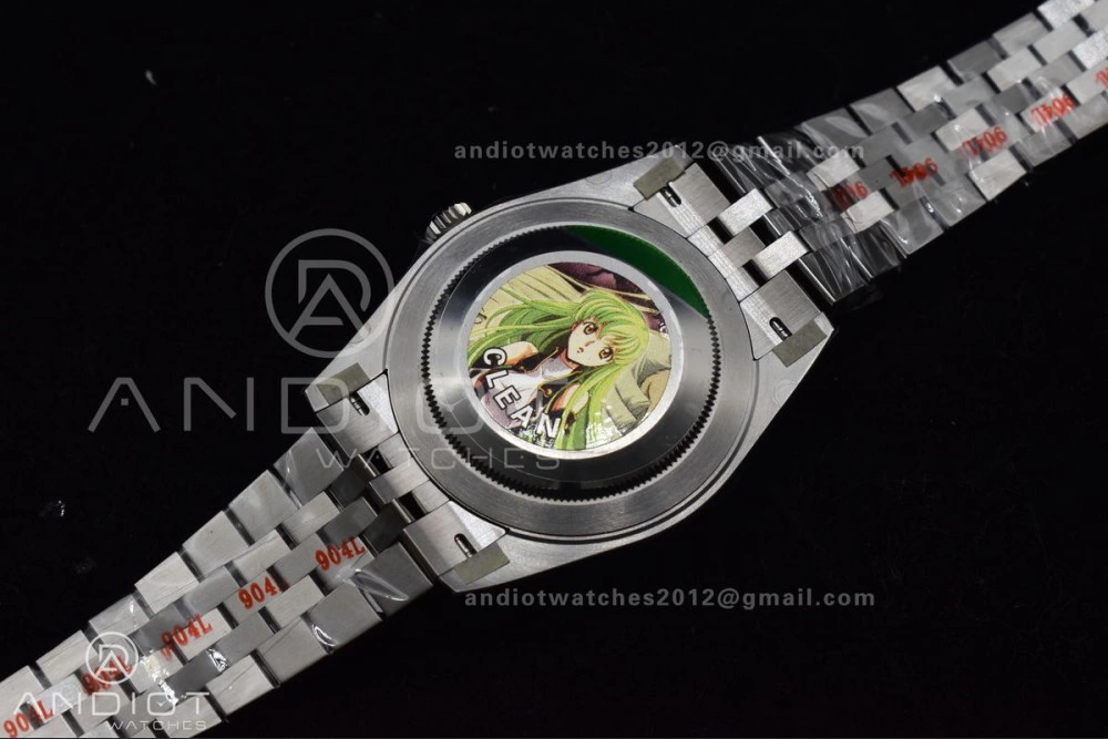 Datejust 41 SS 904L Steel Clean 1:1 Best Edition Blue Roman Dial on Jubilee Bracelet VR3235