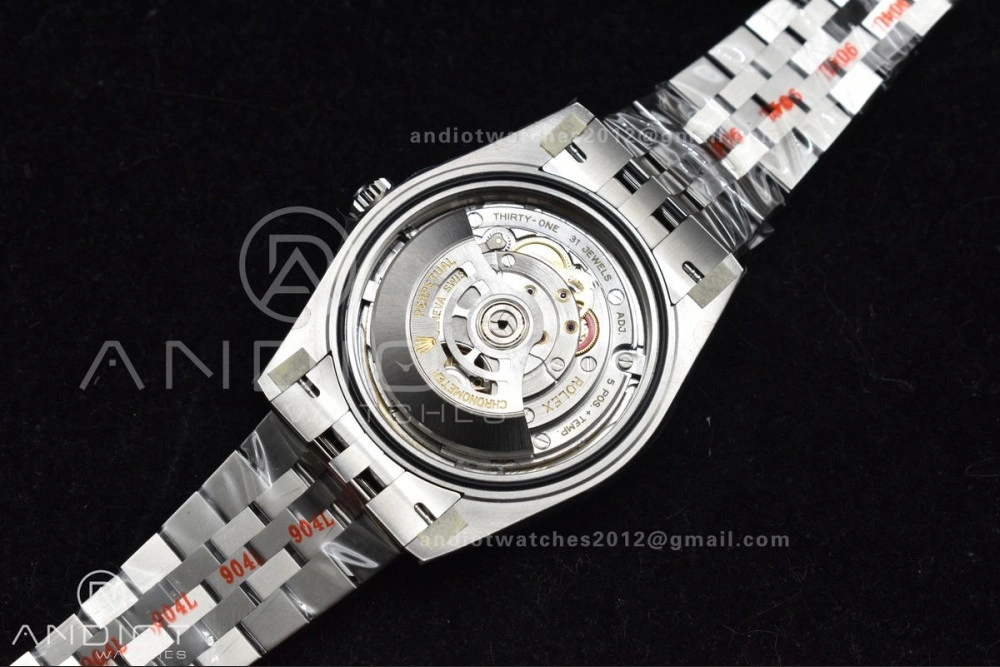 Datejust 41 SS 904L Steel Clean 1:1 Best Edition Blue Roman Dial on Jubilee Bracelet VR3235