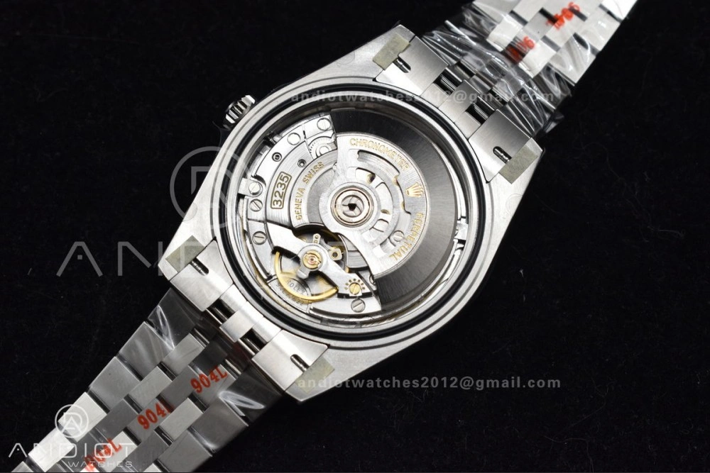 Datejust 41 SS 904L Steel Clean 1:1 Best Edition Blue Roman Dial on Jubilee Bracelet VR3235