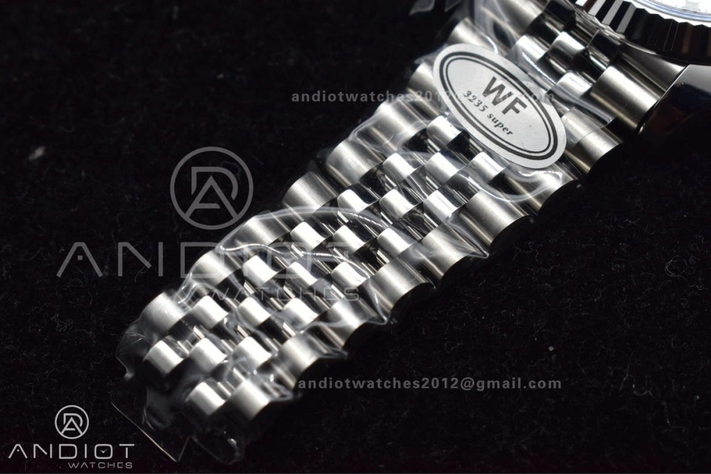 Datejust 41 SS 904L Steel WF 1:1 Best Edition White Stick Dial on SS Jubilee Bracelet A3235