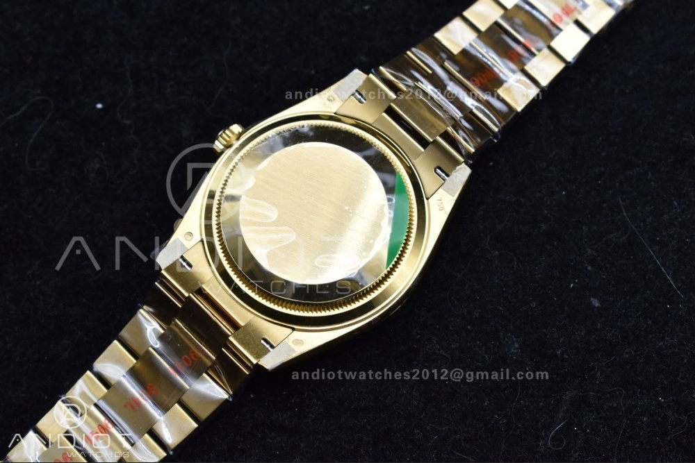 Day Date 36 YG RAF 1:1 Best Edition Red Carnelian Dial on YG Bracelet A2836