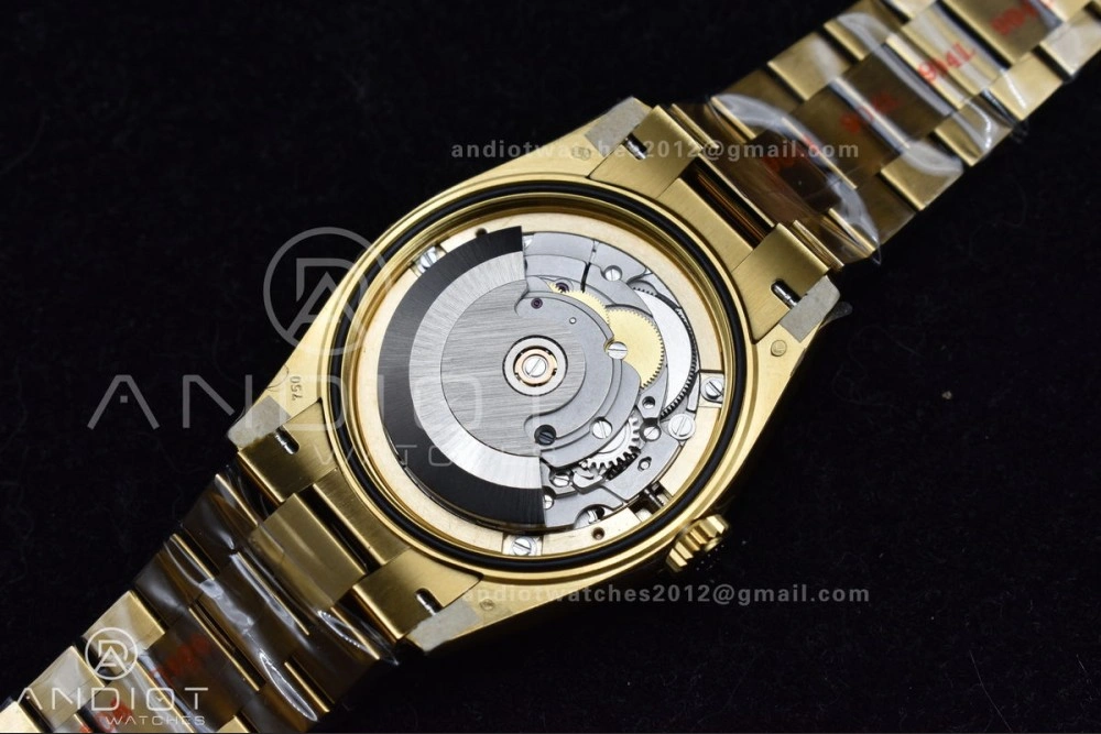 Day Date 36 YG RAF 1:1 Best Edition Red Carnelian Dial on YG Bracelet A2836