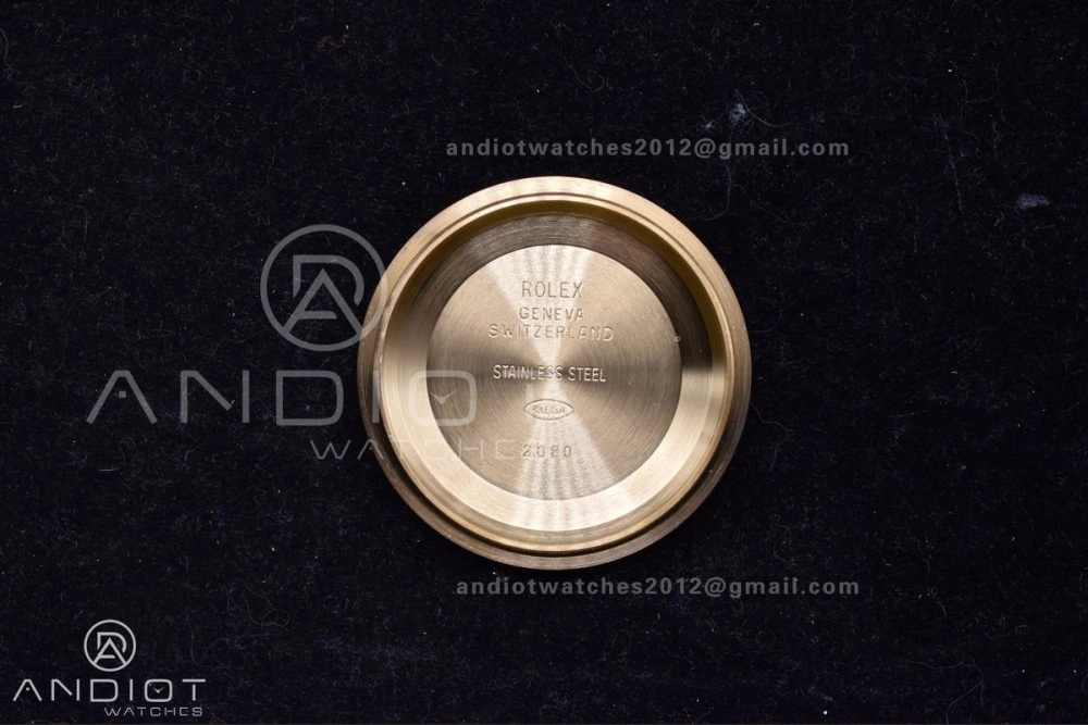 Day Date 36 YG RAF 1:1 Best Edition Red Carnelian Dial on YG Bracelet A2836