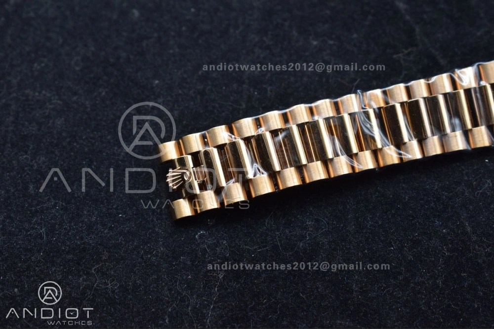 Day Date 40 RG 228235 THBF 1:1 Best Edition Green Roman Dial on President Bracelet VR3255 (Gain Weight)