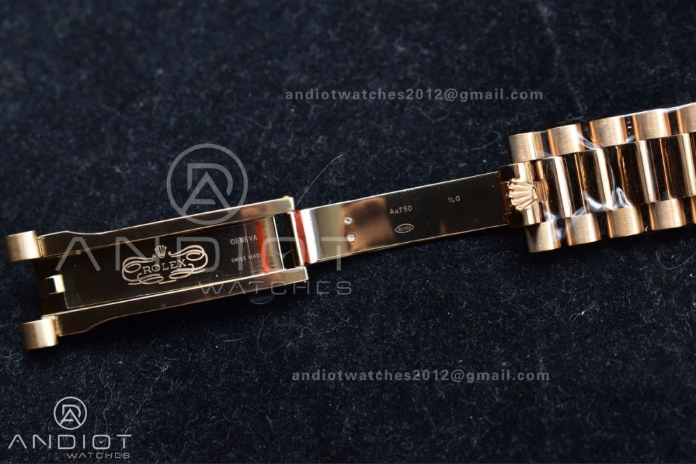 Day Date 40 RG 228235 THBF 1:1 Best Edition Green Roman Dial on President Bracelet VR3255 (Gain Weight)