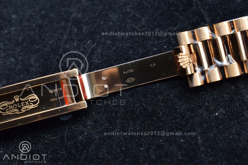 Day Date 40 RG 228235 THBF 1:1 Best Edition Green Roman Dial on President Bracelet VR3255 (Gain Weight)