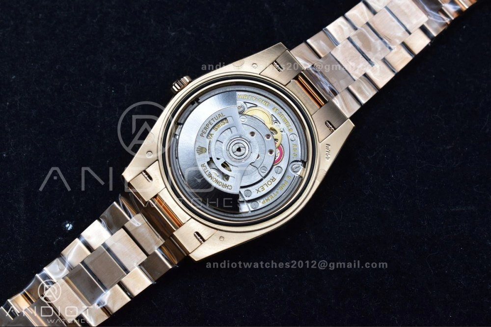 Day Date 40 RG 228235 THBF 1:1 Best Edition Green Roman Dial on President Bracelet VR3255 (Gain Weight)