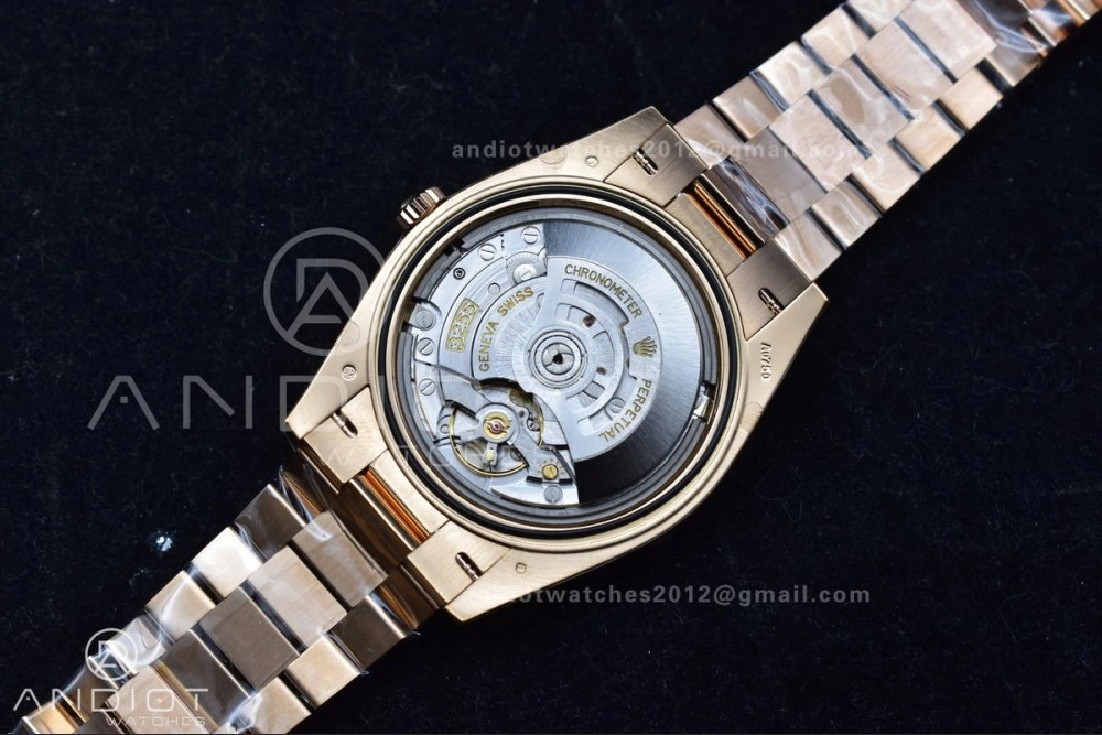 Day Date 40 RG 228235 THBF 1:1 Best Edition Green Roman Dial on President Bracelet VR3255 (Gain Weight)