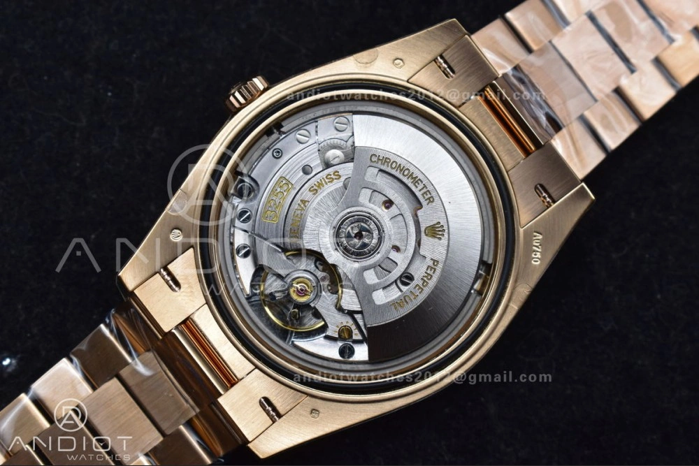 Day Date 40 RG 228235 THBF 1:1 Best Edition Green Roman Dial on President Bracelet VR3255 (Gain Weight)