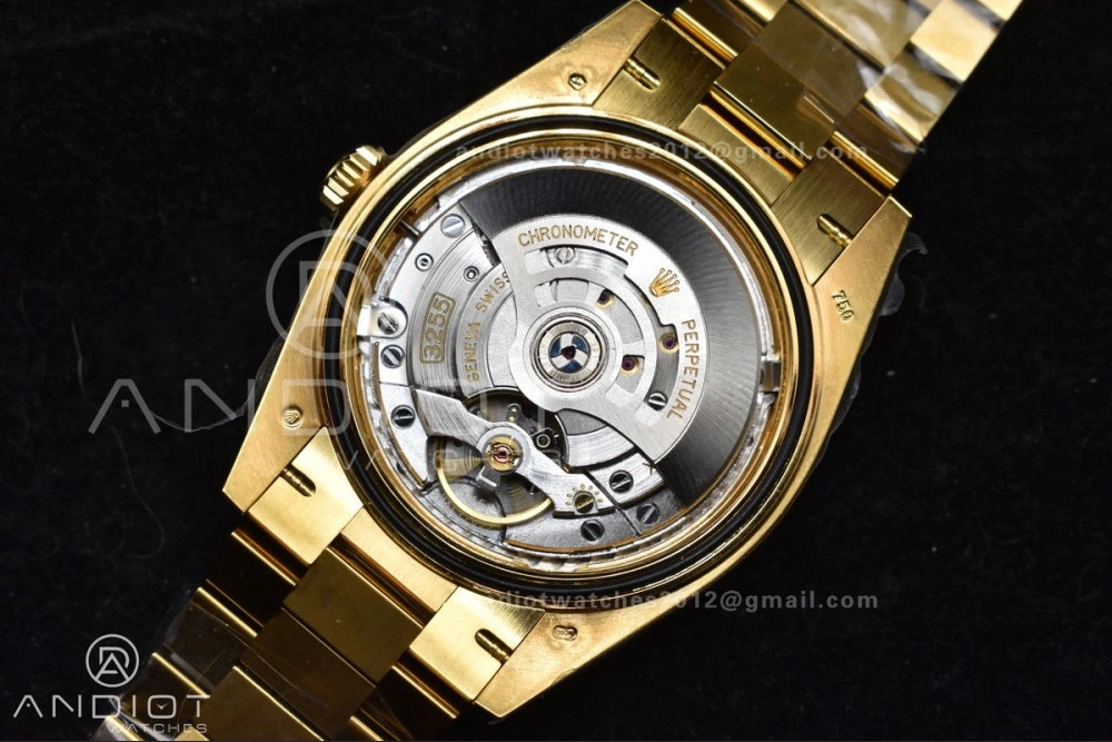 Day Date 40 YG 228238 ARF 1:1 Best Edition Gold Crystal Dial On President Bracelet VR3255 (Gain Weight)