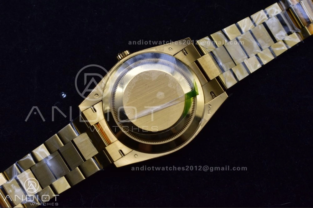Day Date 40 YG 228238 THBF 1:1 Best Edition Gold Dial on President Bracelet VR3255 (Gain Weight)