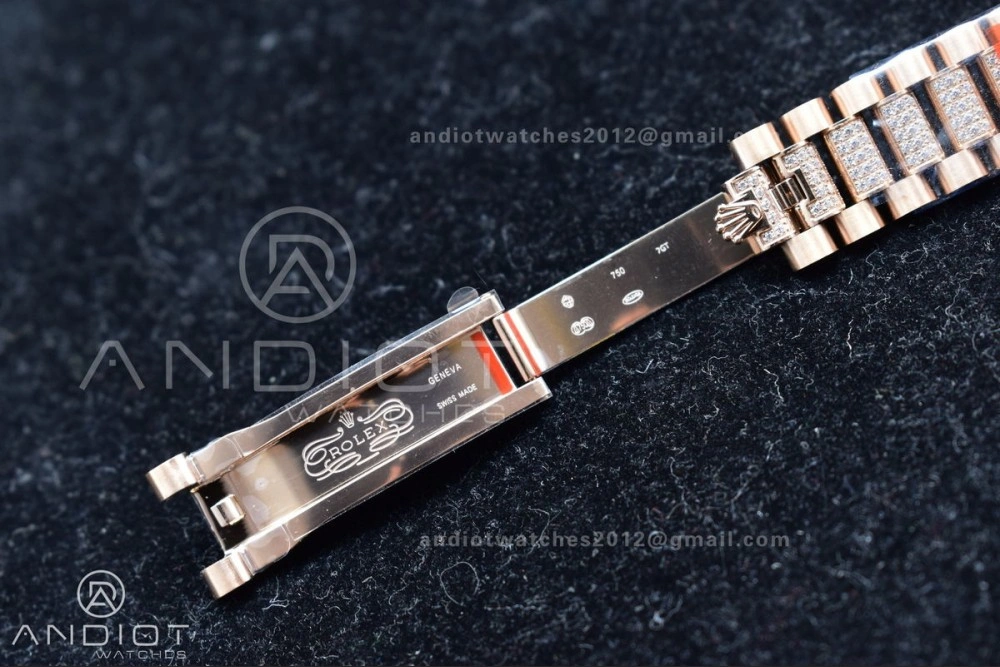 DayDate 36 RG BPF Best Version On President Bracelet A2836 V2