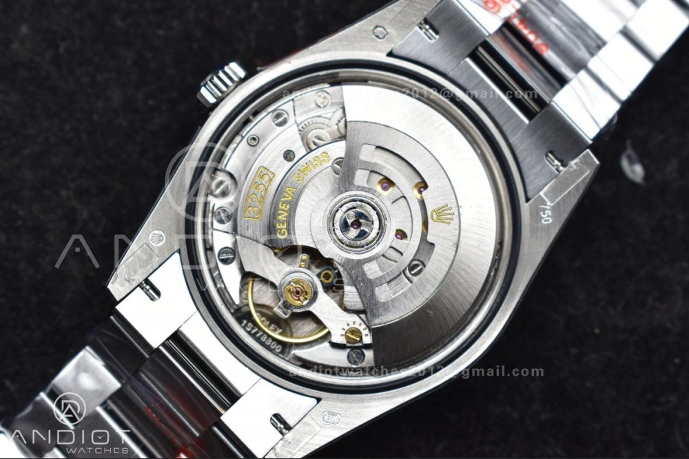 DayDate 36 SS QF Best Edition 904L Steel Light Blue Roman Dial on President Bracelet vr3255 V5 (Gain Weight)