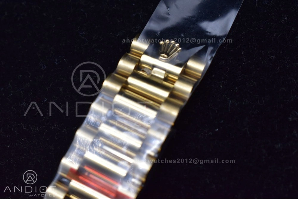 DayDate 36 YG BPF Best Version On President Bracelet A2836 V2