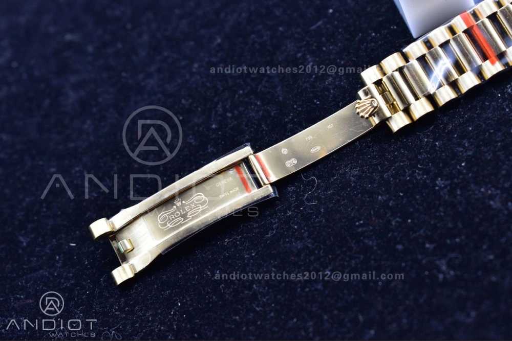 DayDate 36 YG BPF Best Version On President Bracelet A2836 V2