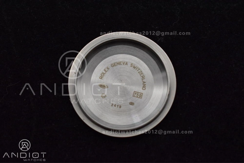 DayDate 40 GMF Tungsten Weighted 904L Steel Blue Dial Roman Markers On President Bracelet A3255 V4