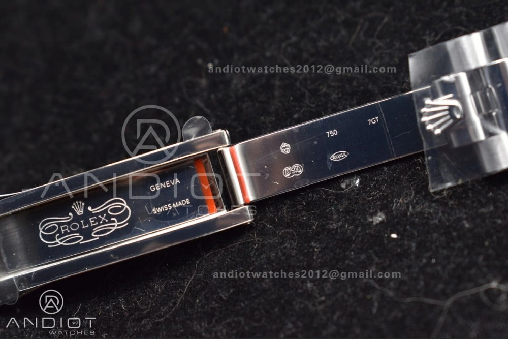 DayDate 40 GMF Tungsten Weighted 904L Steel Grey Dial Stick Markers On President Bracelet A2836 V2