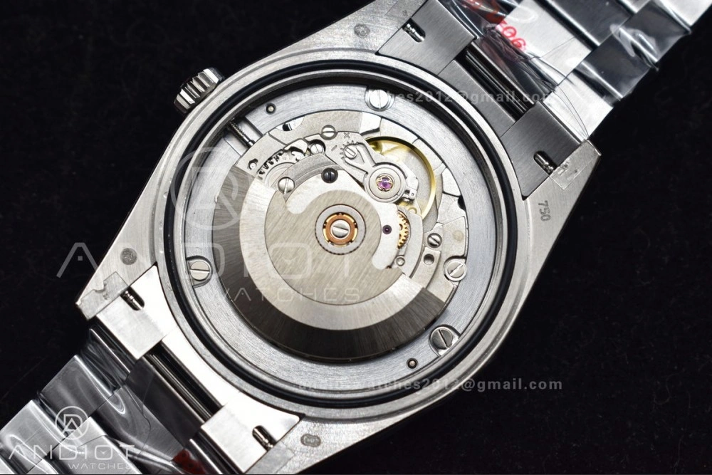 DayDate 40 GMF Tungsten Weighted 904L Steel Grey Dial Stick Markers On President Bracelet A2836 V2