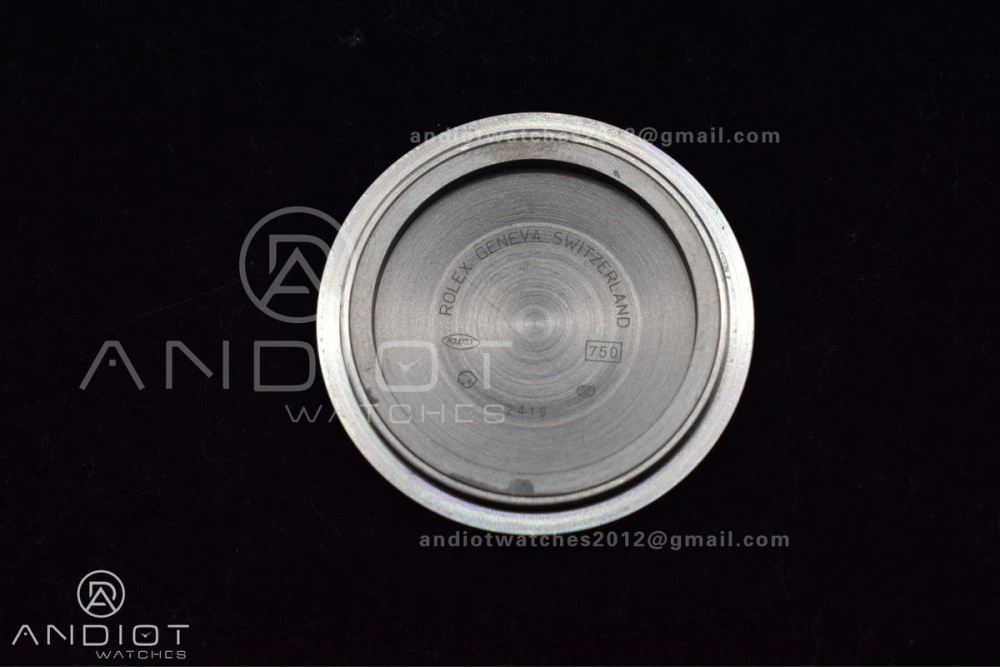 DayDate 40 GMF Tungsten Weighted 904L Steel Grey Dial Stick Markers On President Bracelet A2836 V2