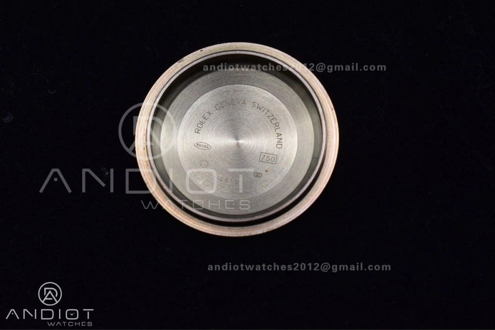 DayDate 40 RG GMF Plated 904L Steel RG Dial Crystal Markers On President Bracelet A2836 V2