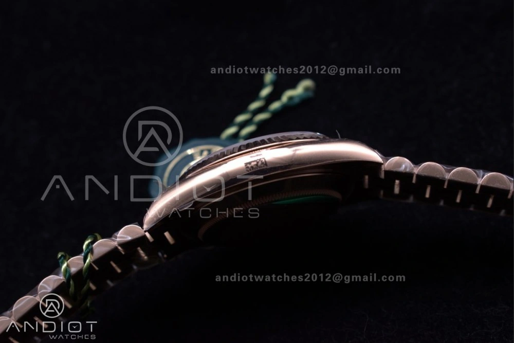 DayDate 40 RG GSF Gain Weight Brown Roman Dial on President Bracelet A2836