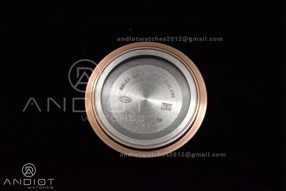 DayDate 40 RG GSF Gain Weight Brown Roman Dial on President Bracelet A2836