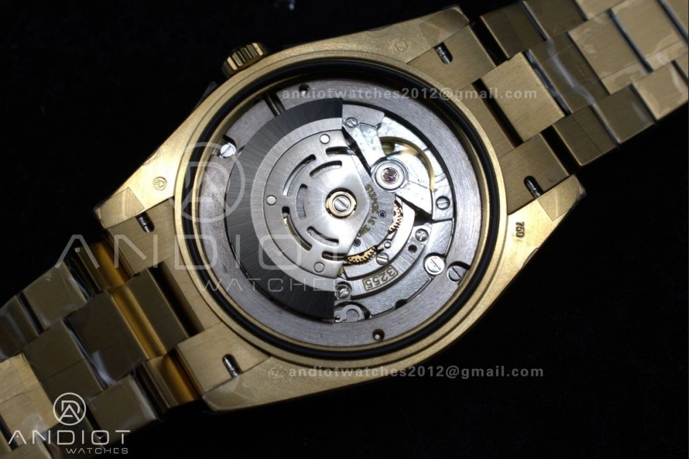 DayDate 40 RG GSF Gain Weight Gold Roman Dial on President Bracelet A2836