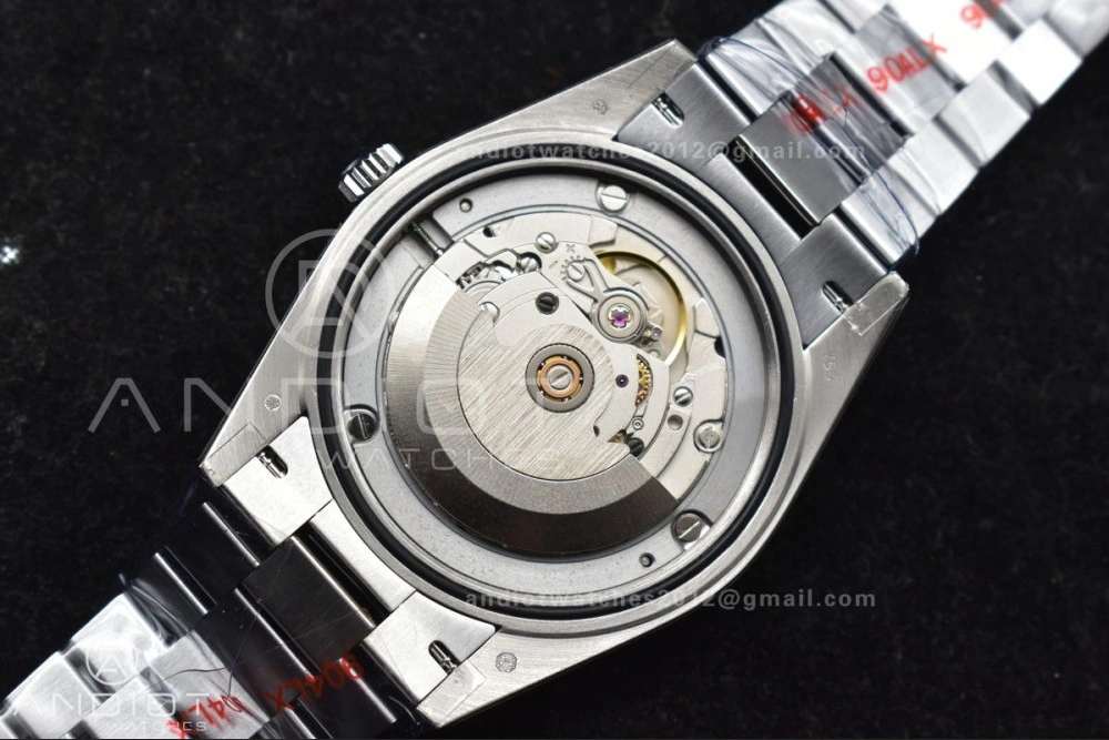 DayDate 40 SS GMF 904L Steel Green Dial Arabic Markers On President Bracelet A2836