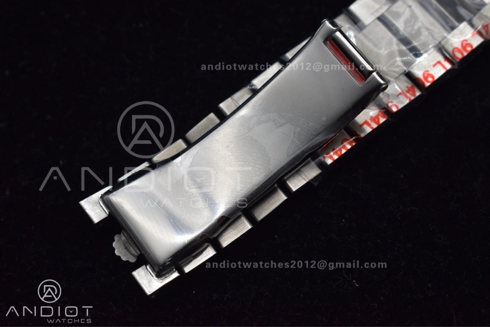 DayDate 40 SS GMF 904L Steel Iced Blue Dial Arabic Markers on President Bracelet A3255 V2