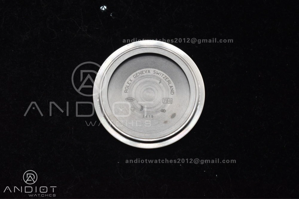 DayDate 40 SS GMF Gain Weight Black Crystal Dial On President Bracelet A2836