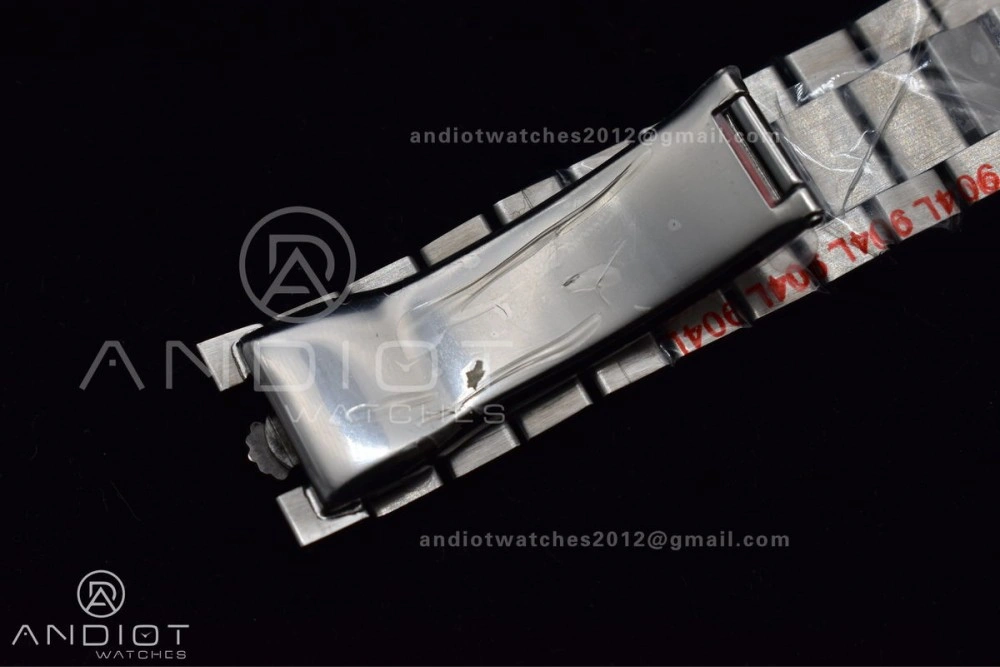 DayDate 40 SS GMF Gain Weight Ice Blue Stick Dial on President Bracelet A2836