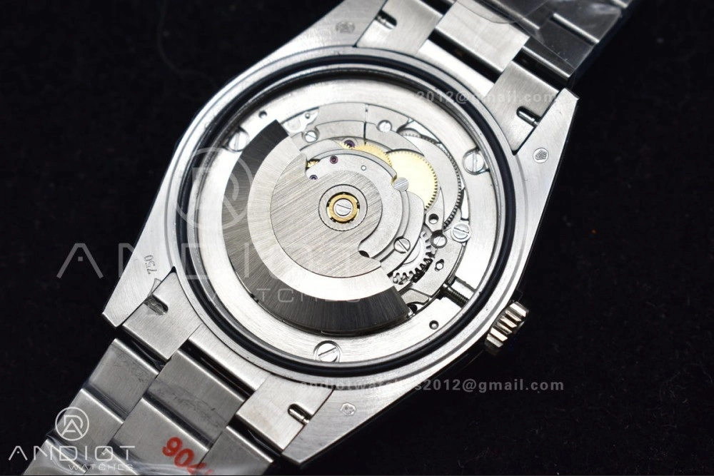 DayDate 40 SS GMF Gain Weight Ice Blue Stick Dial on President Bracelet A2836