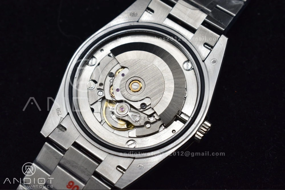 DayDate 40 SS GMF Gain Weight Ice Blue Stick Dial on President Bracelet A2836