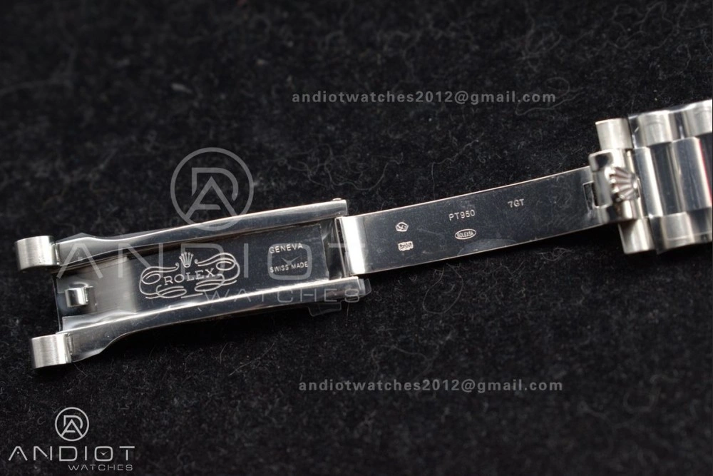 DayDate 40 SS GSF Gain Weight Black Crystal Dial on President Bracelet A2836