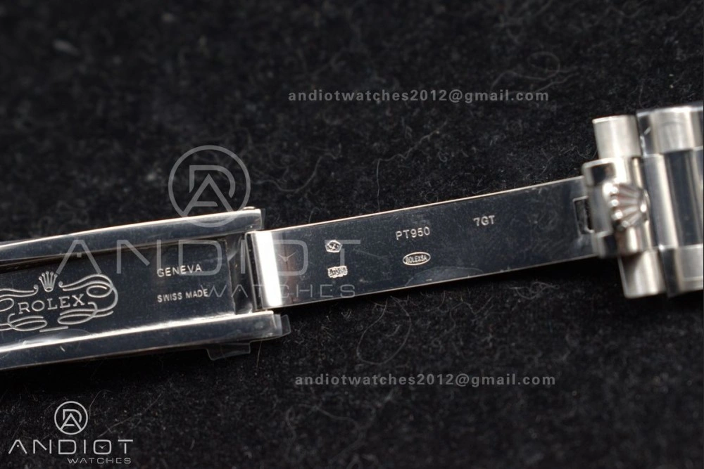 DayDate 40 SS GSF Gain Weight Black Crystal Dial on President Bracelet A2836