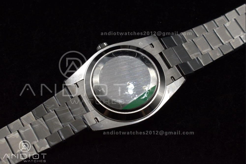 DayDate 40 SS GSF Gain Weight Black Crystal Dial on President Bracelet A2836