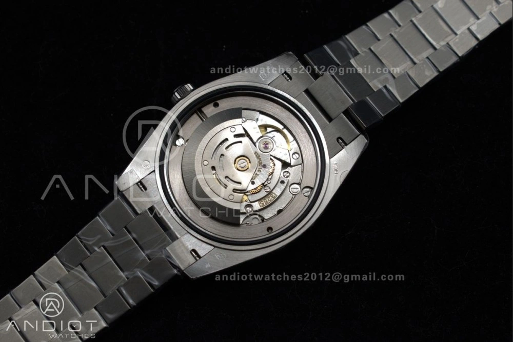 DayDate 40 SS GSF Gain Weight Black Crystal Dial on President Bracelet A2836