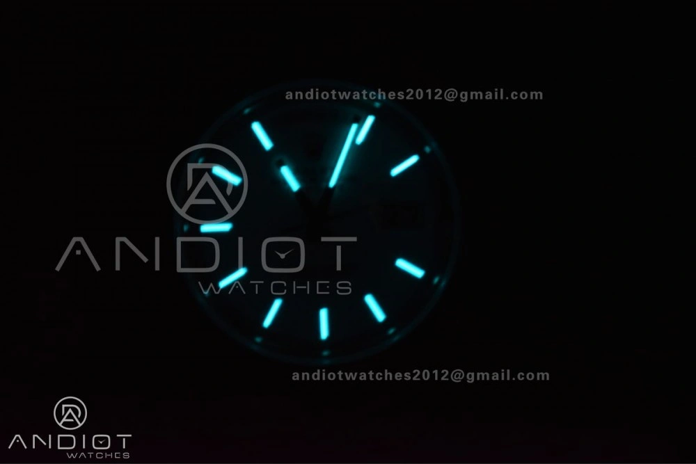 DayDate 40 YG GMF Tungsten Weighted 904L Steel White Dial Stick Markers On President Bracelet A2836 V2