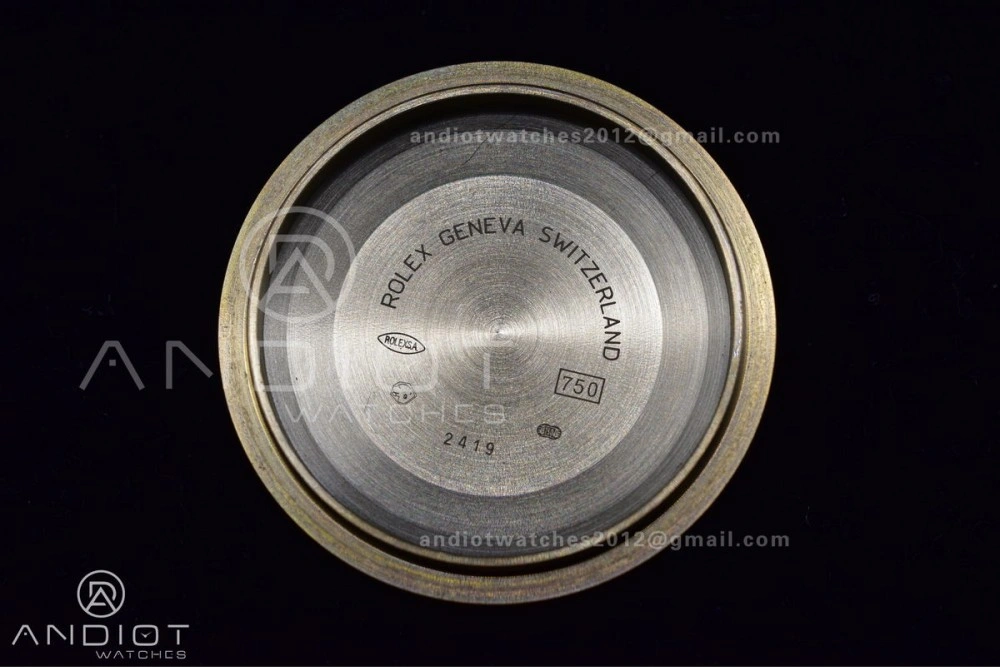 DayDate 40 YG JDF Gain Weight 904L Steel YG Dial Stick Markers on President Bracelet A2836 V2