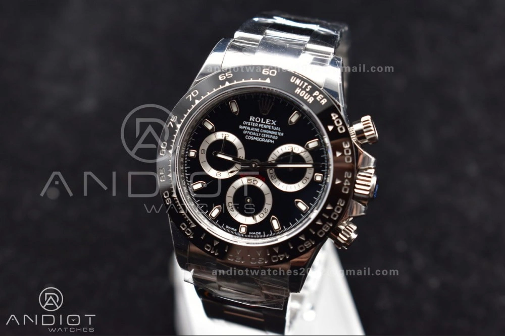 Daytona 116500 BTF 1:1 Best Edition 904L SS Case And Bracelet Black Dial SA4130