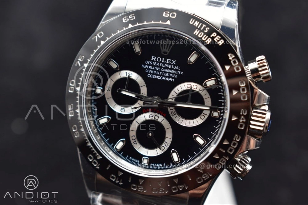 Daytona 116500 BTF 1:1 Best Edition 904L SS Case And Bracelet Black Dial SA4130
