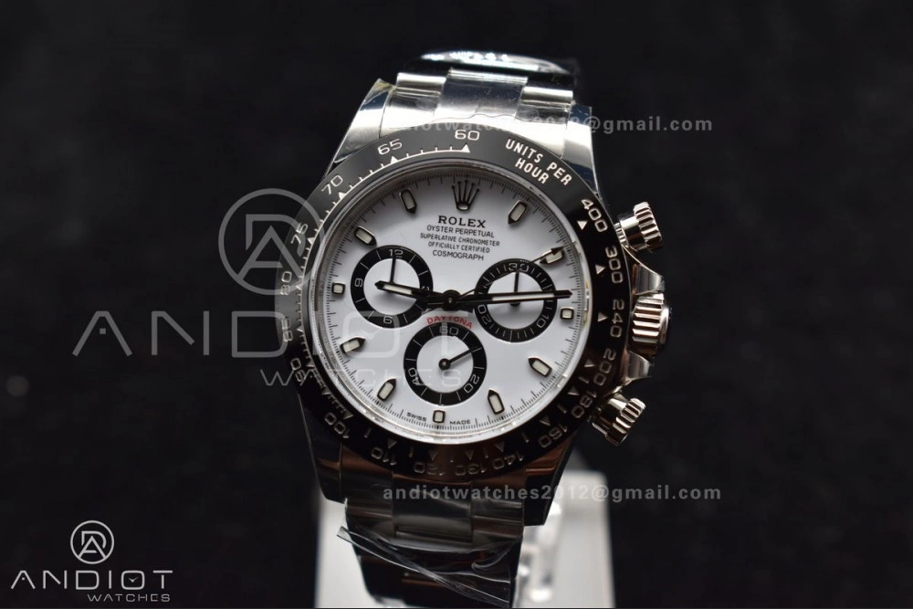 Daytona 116500 BTF 1:1 Best Edition 904L SS Case and Bracelet White Dial SA4130