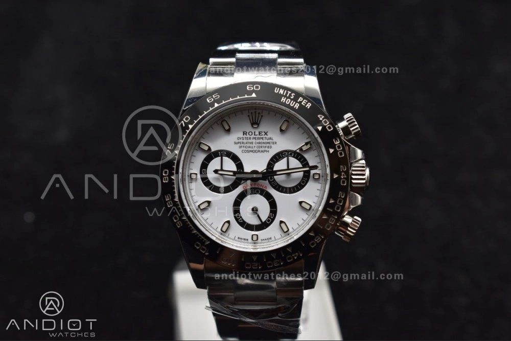 Daytona 116500 BTF 1:1 Best Edition 904L SS Case and Bracelet White Dial SA4130