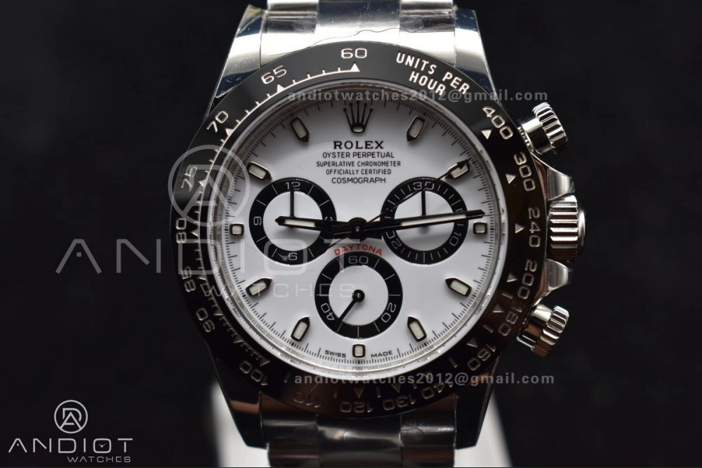 Daytona 116500 BTF 1:1 Best Edition 904L SS Case and Bracelet White Dial SA4130