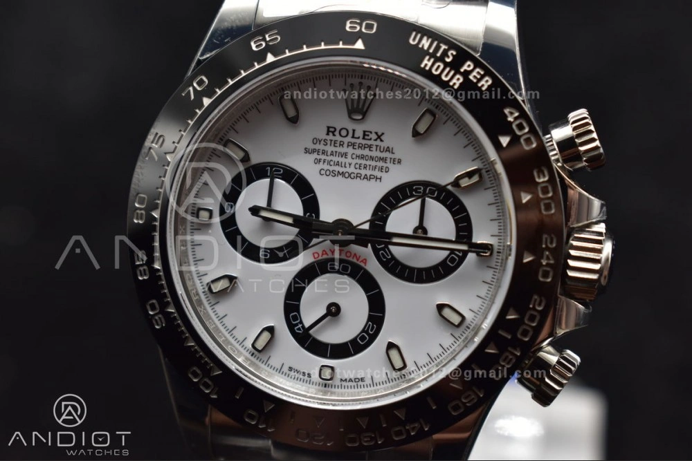 Daytona 116500 BTF 1:1 Best Edition 904L SS Case and Bracelet White Dial SA4130