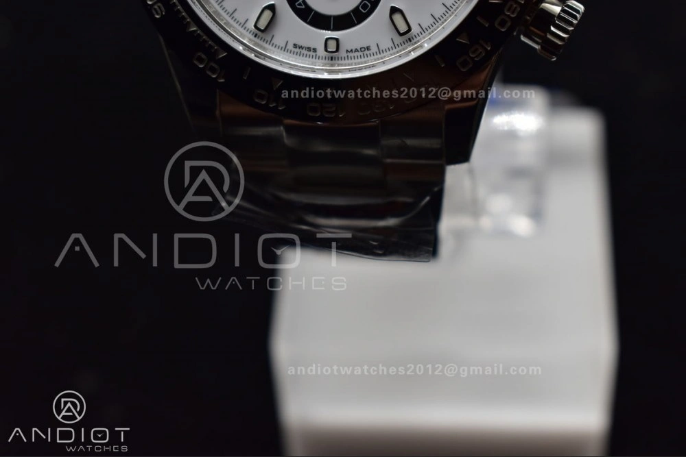 Daytona 116500 BTF 1:1 Best Edition 904L SS Case and Bracelet White Dial SA4130