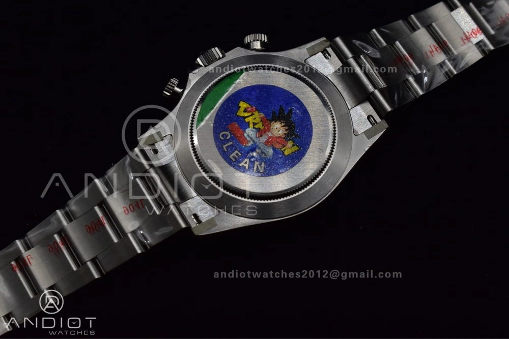 Daytona 116500 Clean V3 904L SS Case And Bracelet Black Dial 4130