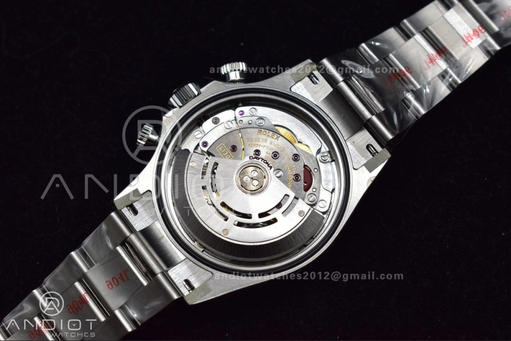 Daytona 116500 Clean V3 904L SS Case And Bracelet Black Dial 4130
