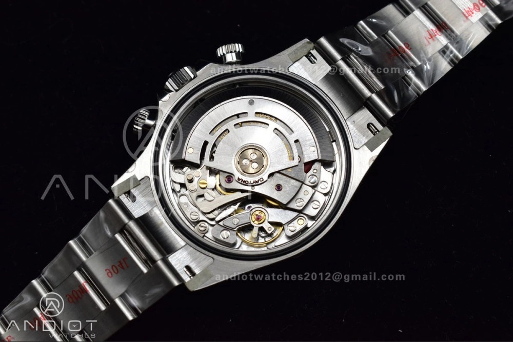 Daytona 116500 Clean V3 904L SS Case And Bracelet Black Dial 4130